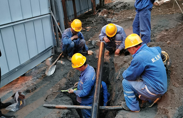 常州燃氣打響平安社區百日攻堅行動危舊管線更新改造第一槍